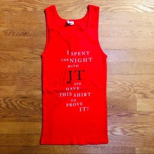 🌴3/$20-  Alstyle Justin Timberlake Tour Tank- Size M- NEW
